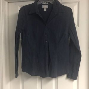 Pinstripe Button Down Shirt